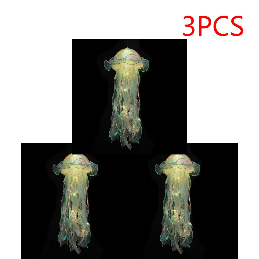 🪼 5-Piece Jellyfish LED Night Light Set