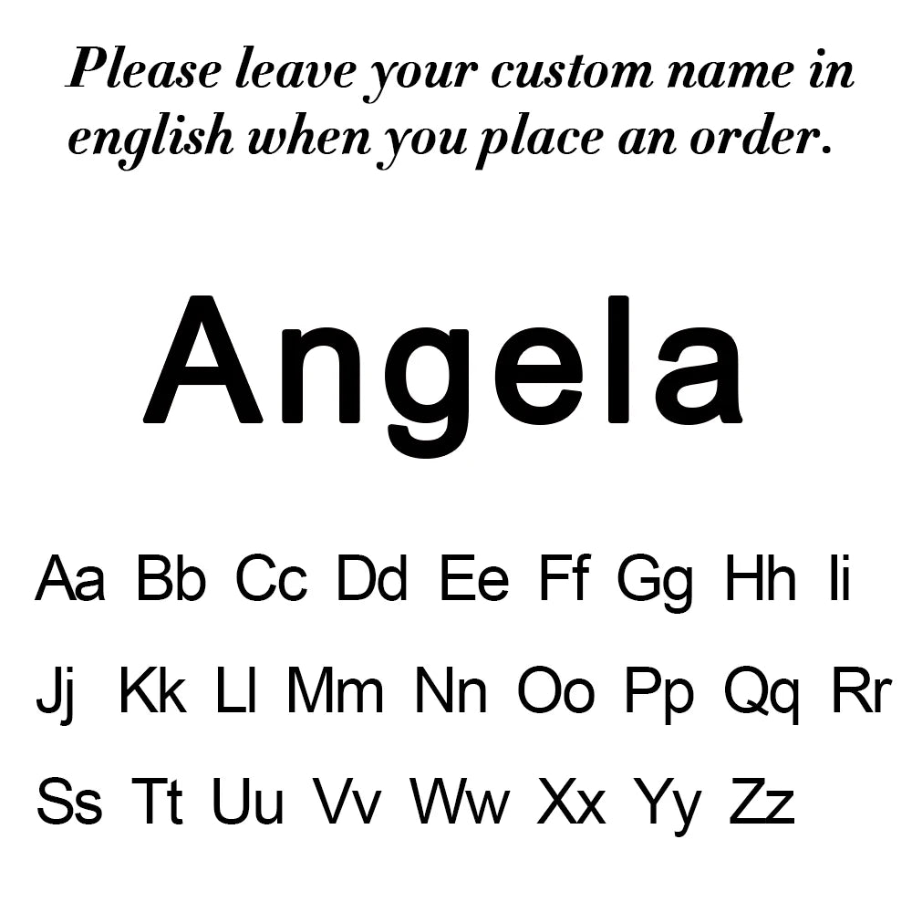 ☆ Custom Name Sparkle Necklace