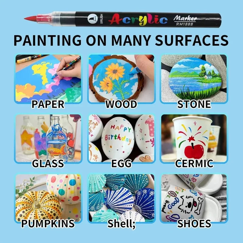 ✎ Metallic Art Marker Set