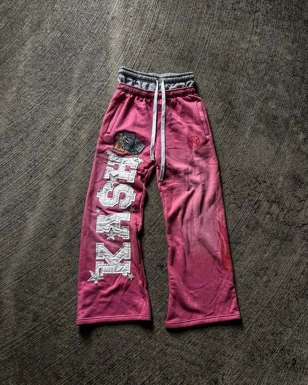 ✦ Embroidered Straight-Leg Pants