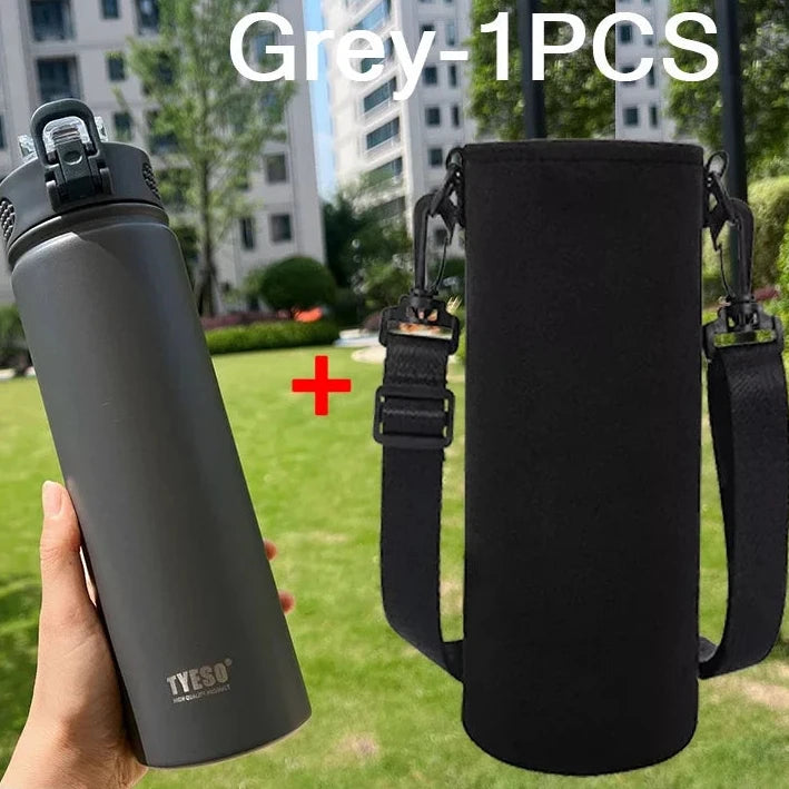 💜 Insulated Stainless Steel Tumbler with Straw — 600ML / 750ML
