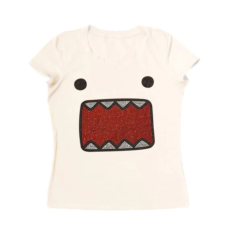 ☆ Y2K Cartoon Rhinestone Tank Top