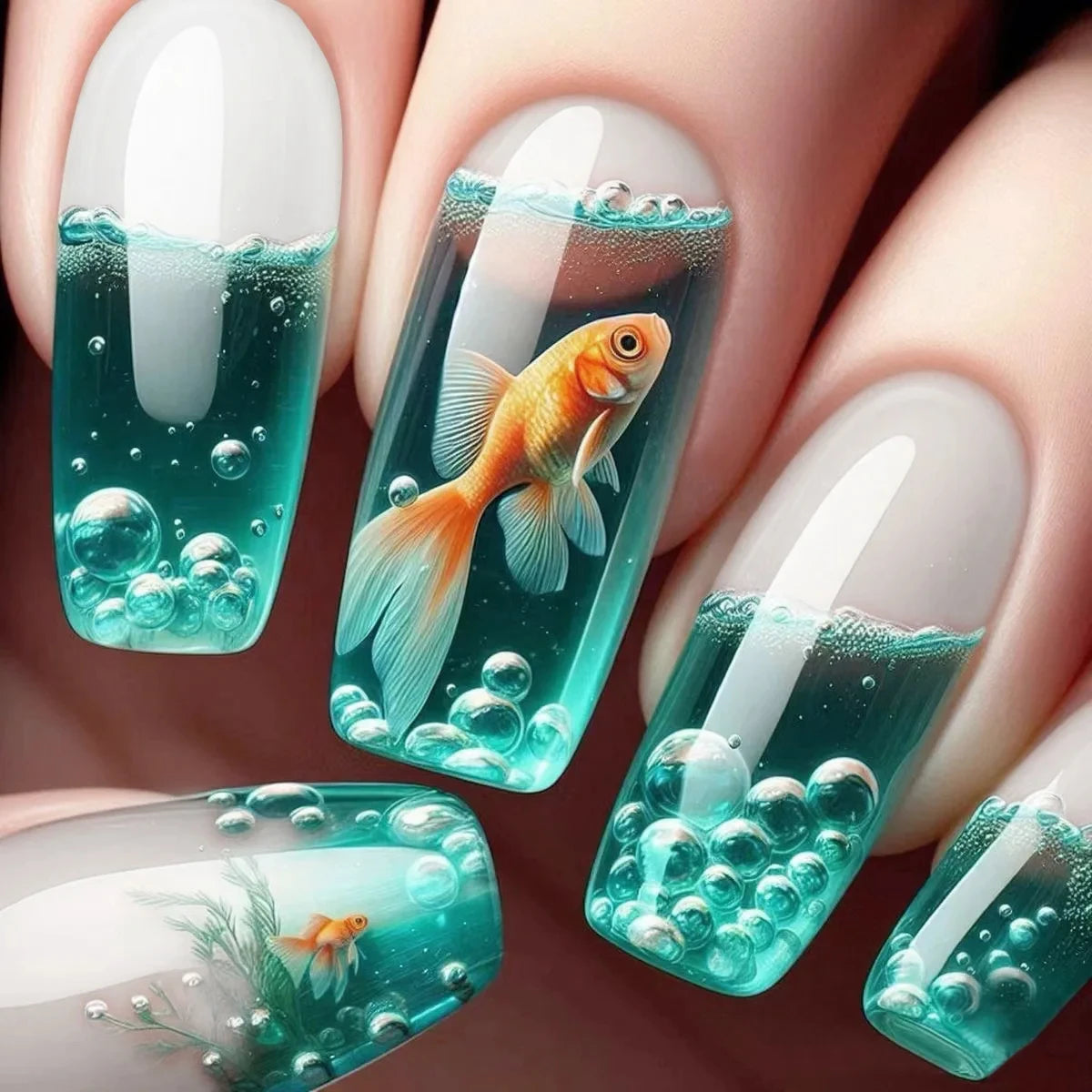 ✧ Decorative Press-On Nails · 24 Pieces