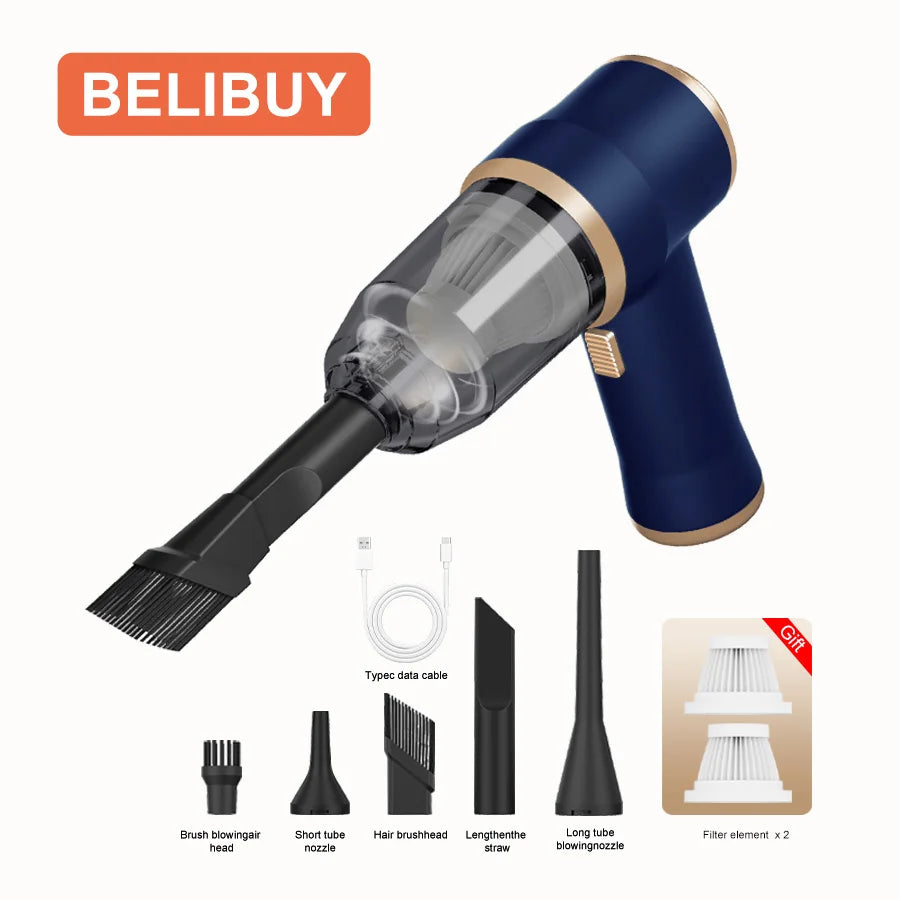 ⟡ Cordless Car Vacuum Cleaner