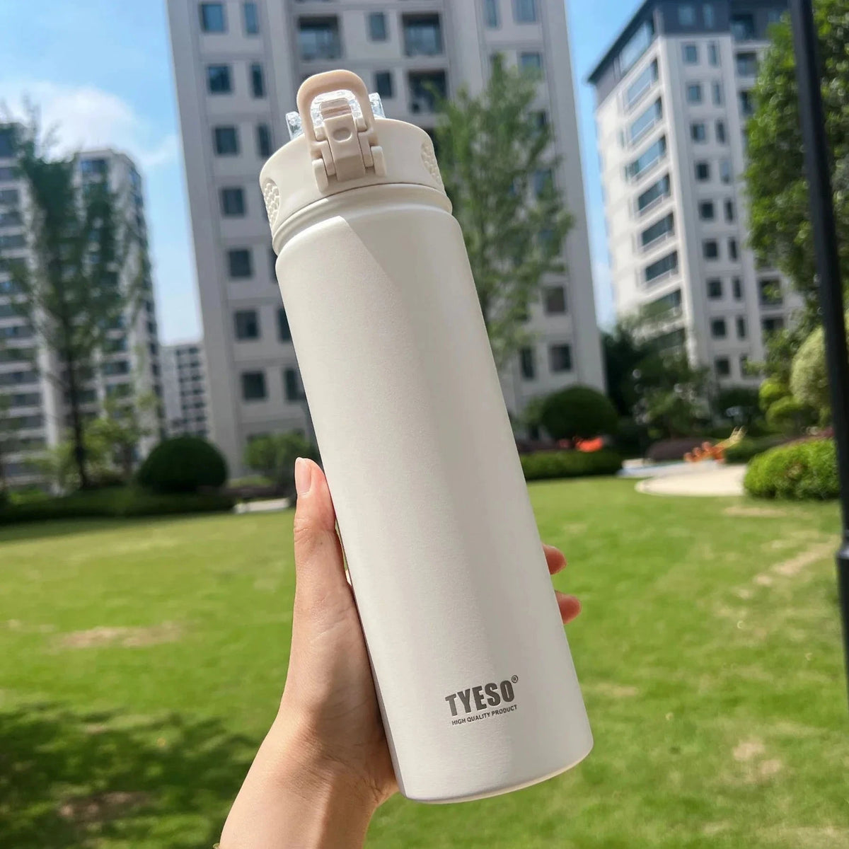 💜 Insulated Stainless Steel Tumbler with Straw — 600ML / 750ML