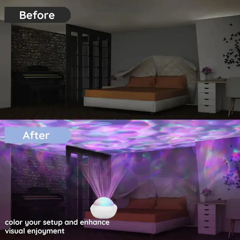 🌌 RGB Northern-Light Projector