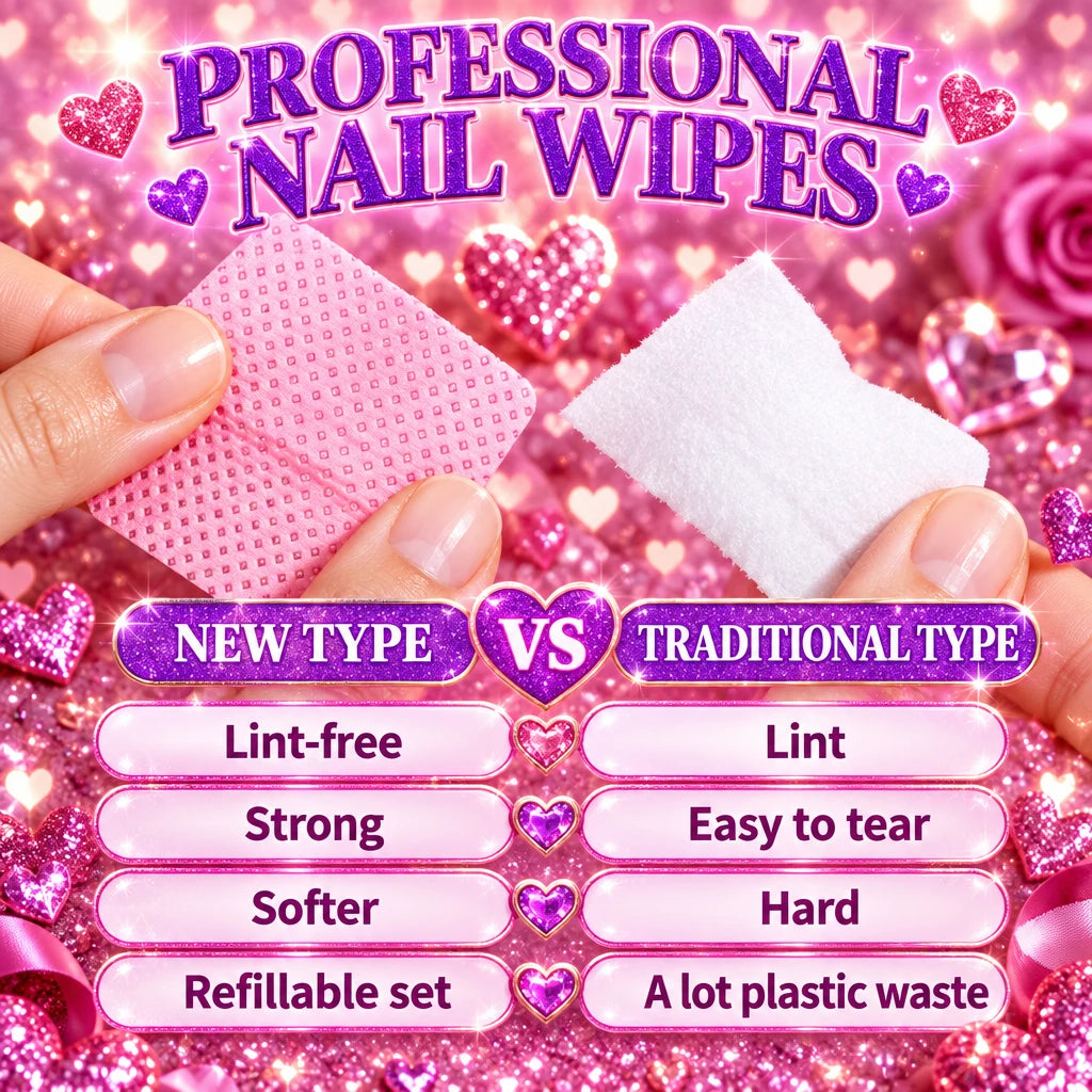 ♡ Lint-Free Nail & Lash Wipes