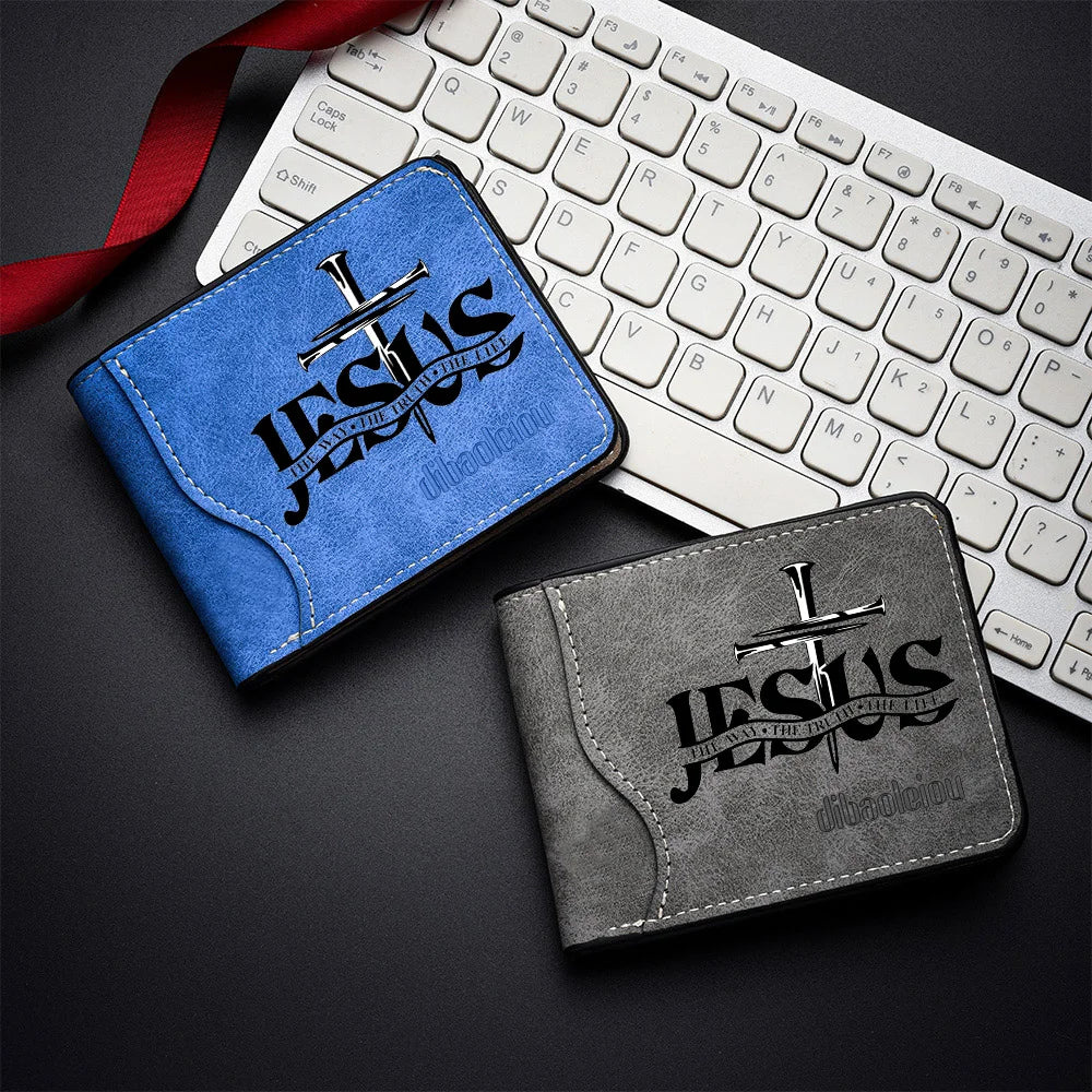 ♠ Men's Compact PU Leather Wallet