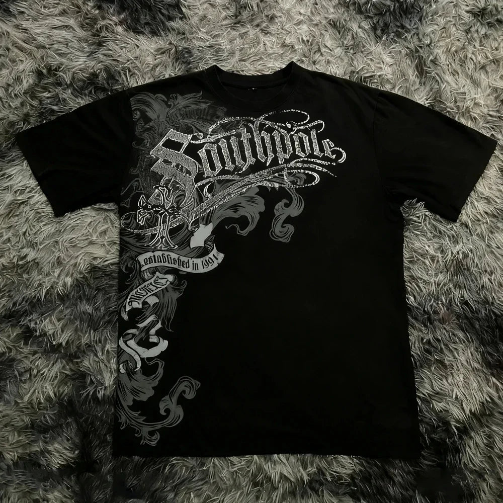 ✠ Y2K Gothic Graphic Tee