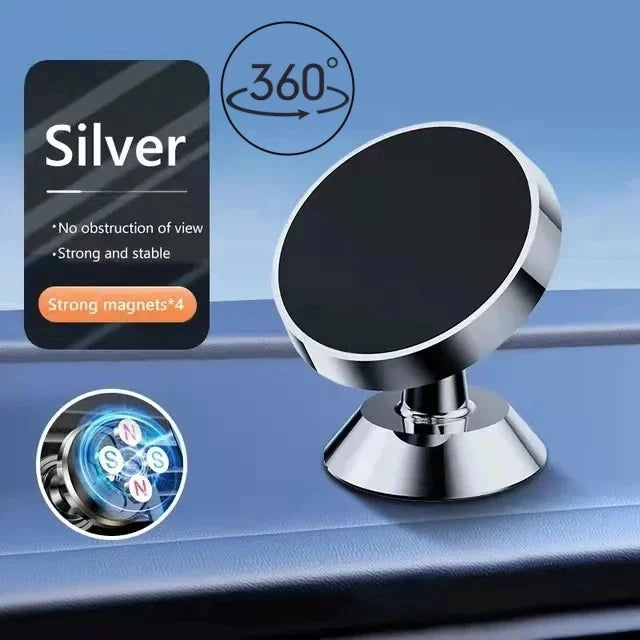 ⌁ Magnetic Universal Car Phone Holder