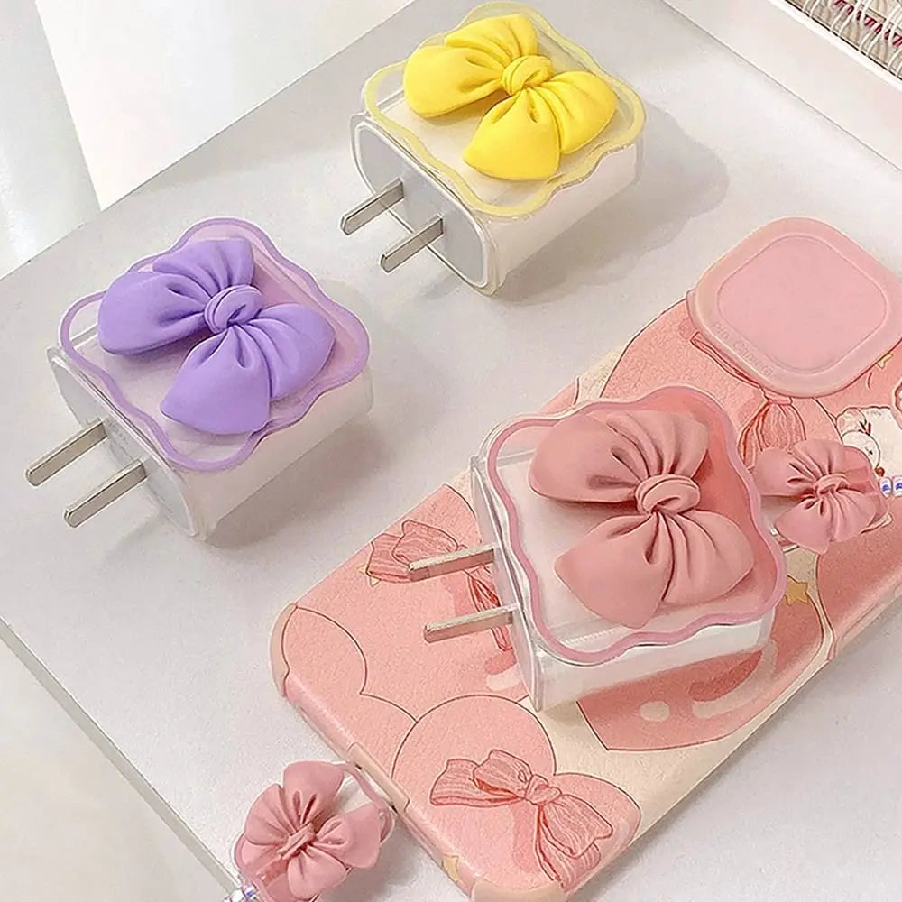⟡ Silicone Charger & Cable Organizer