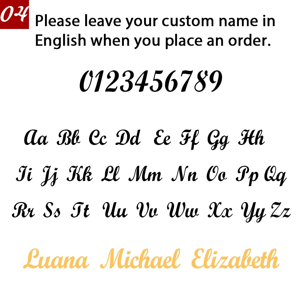 ☆ Custom Name Sparkle Necklace