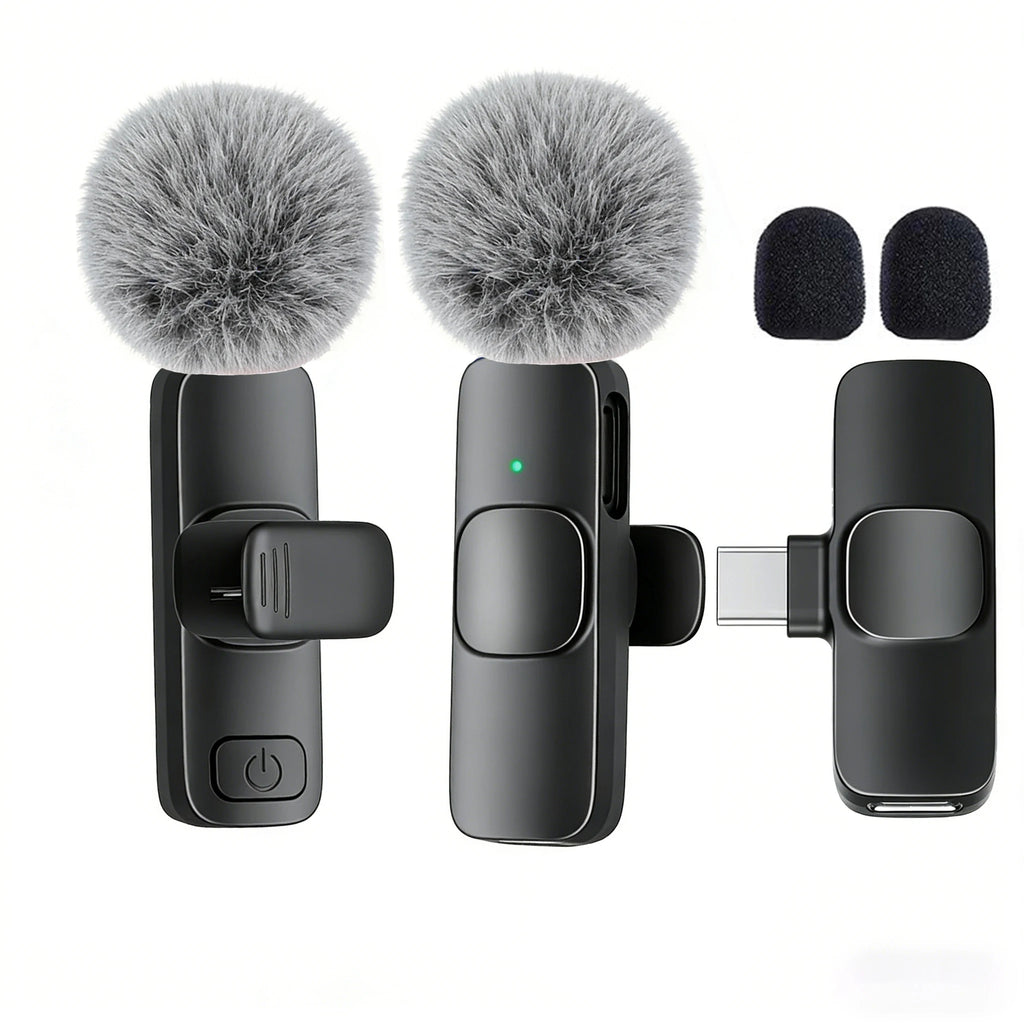 🎙 Type-C Wireless Lavalier Microphone