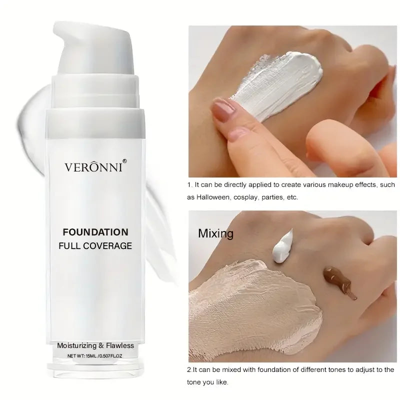 ☾ VERONNI White Liquid Foundation · 15 ml