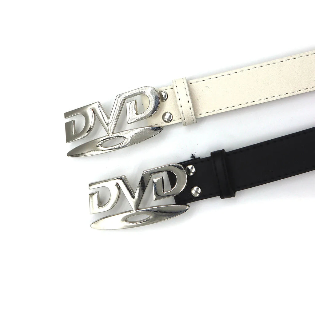 ⛓ Y2K Letter Buckle Belt
