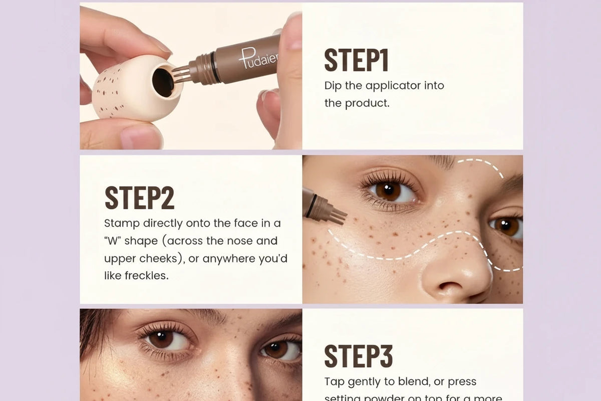 ✧ Natural Freckle Stamp Pen