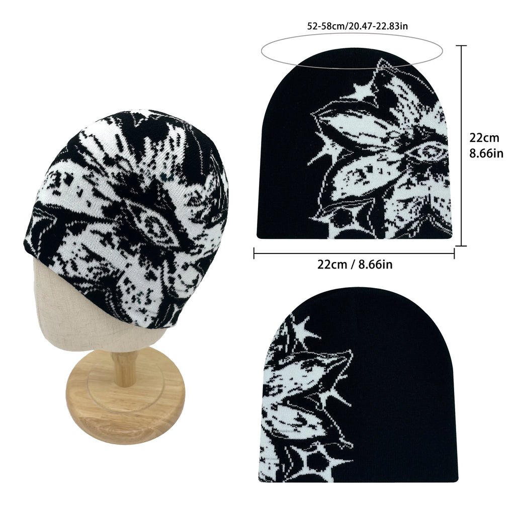 🧶 Jacquard Knit Beanie