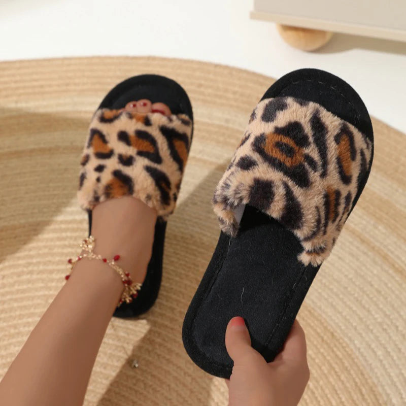 ☁ Plush-Lined EVA House Slippers