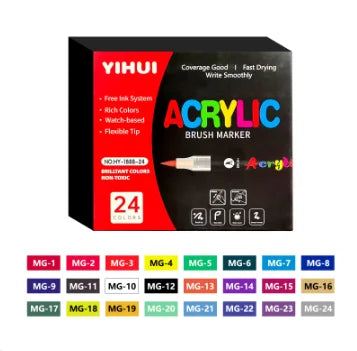 ✎ Metallic Art Marker Set