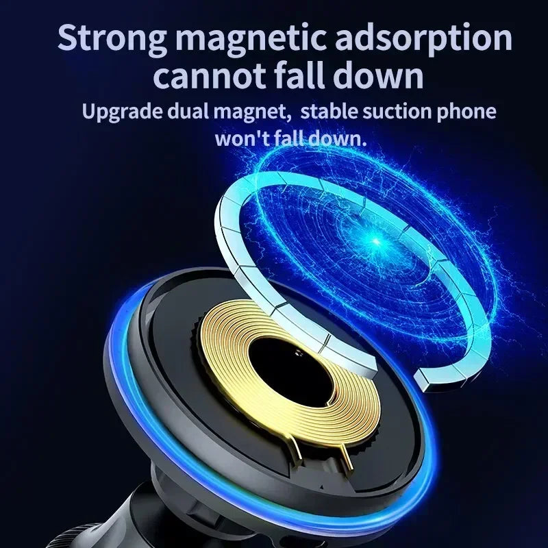 ✧ Magnetic Wireless Car Charger & Mount