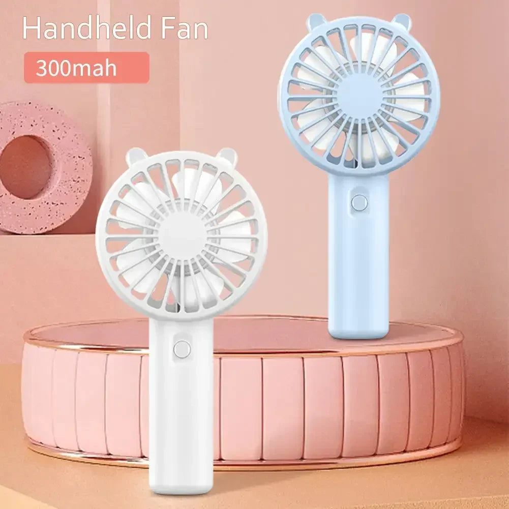 ☼ Mini Rechargeable Handheld Fan