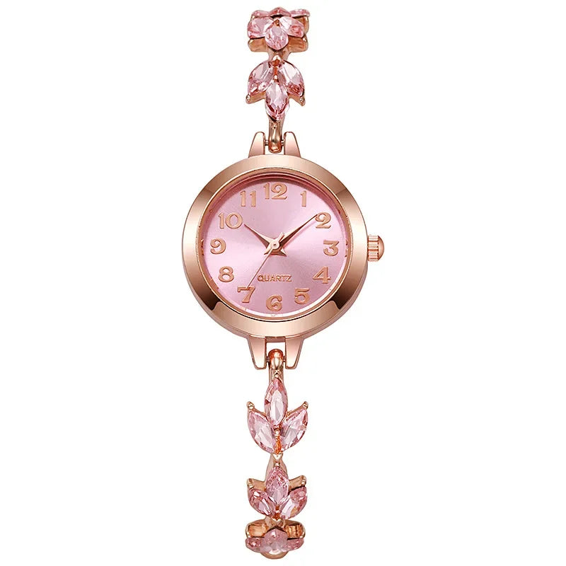 ♡ Rhinestone Bracelet Quartz Watch