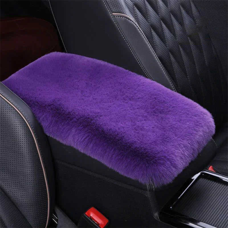 🚘 Plush Car Center Console Armrest Cover