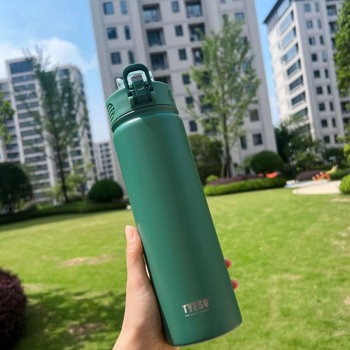 💜 Insulated Stainless Steel Tumbler with Straw — 600ML / 750ML
