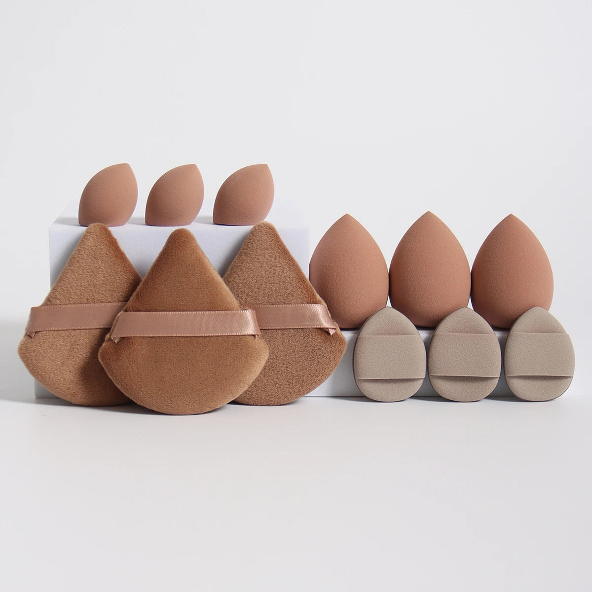 ❀ 12-Piece Makeup Sponge & Puff Set