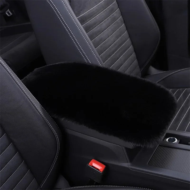 🚘 Plush Car Center Console Armrest Cover