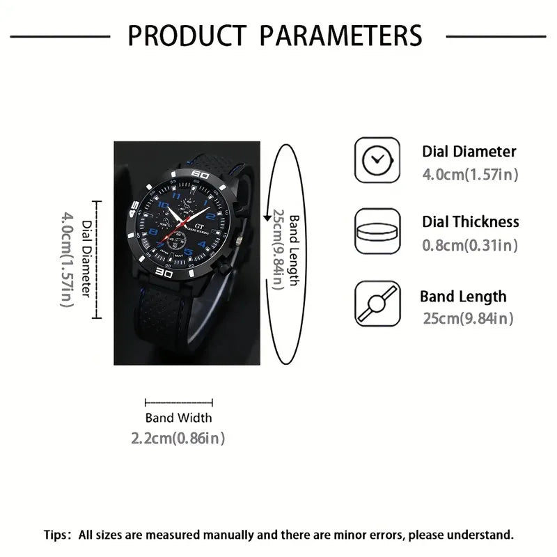 ⌚ Casual Quartz Watch & Set Options