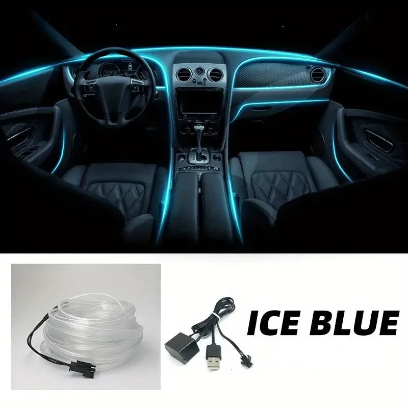 ☼ 5 m Flexible Car Ambient Light