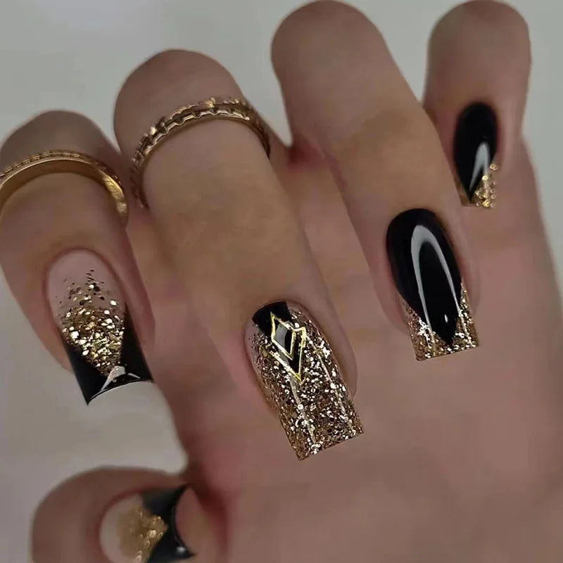 ✧ Decorative Press-On Nails · 24 Pieces