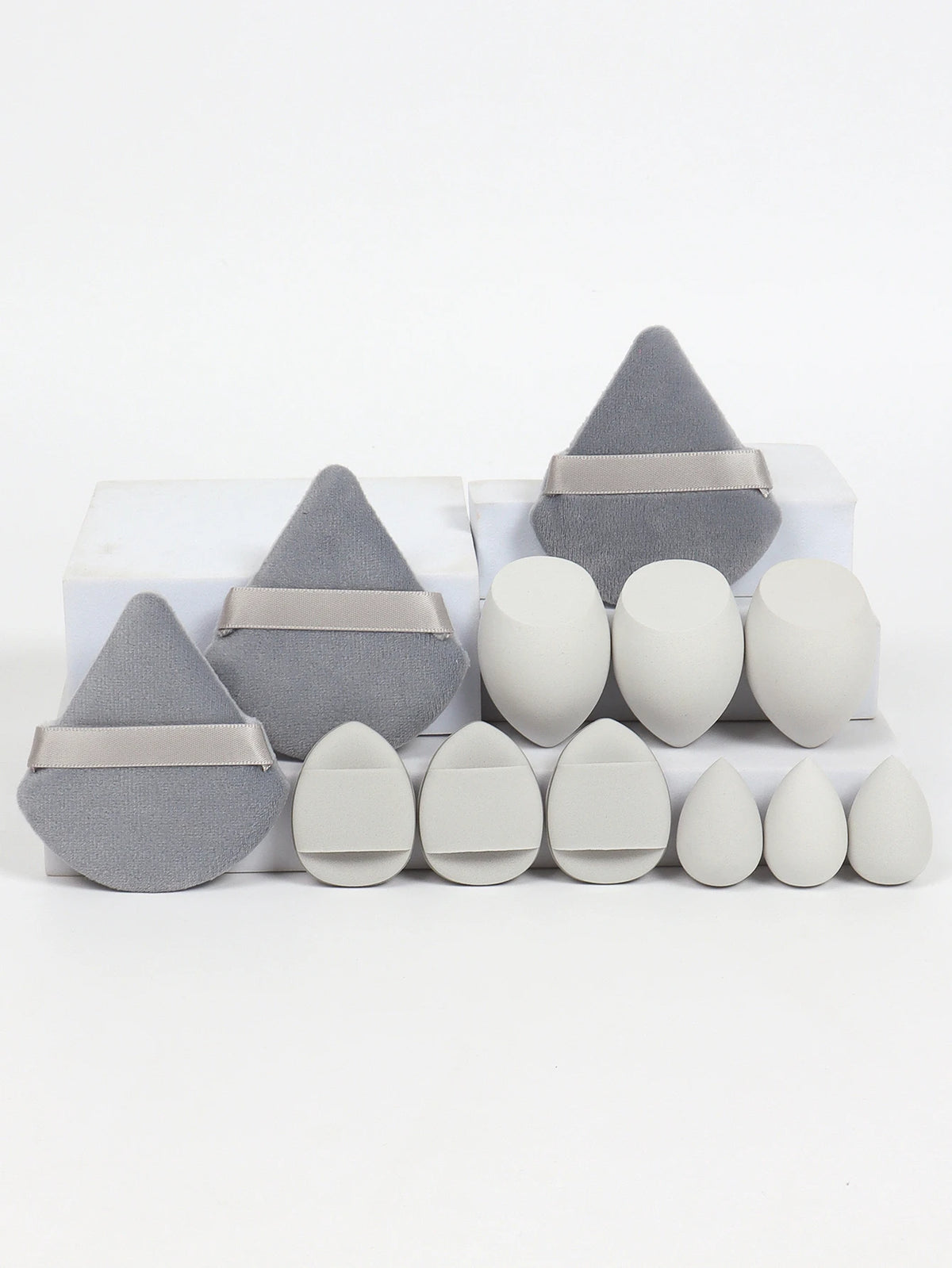 ❀ 12-Piece Makeup Sponge & Puff Set