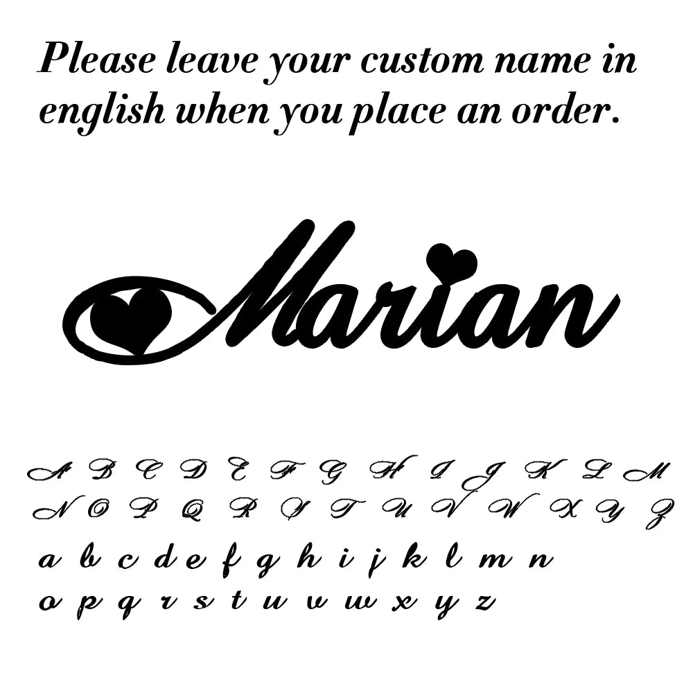 ☆ Custom Name Sparkle Necklace