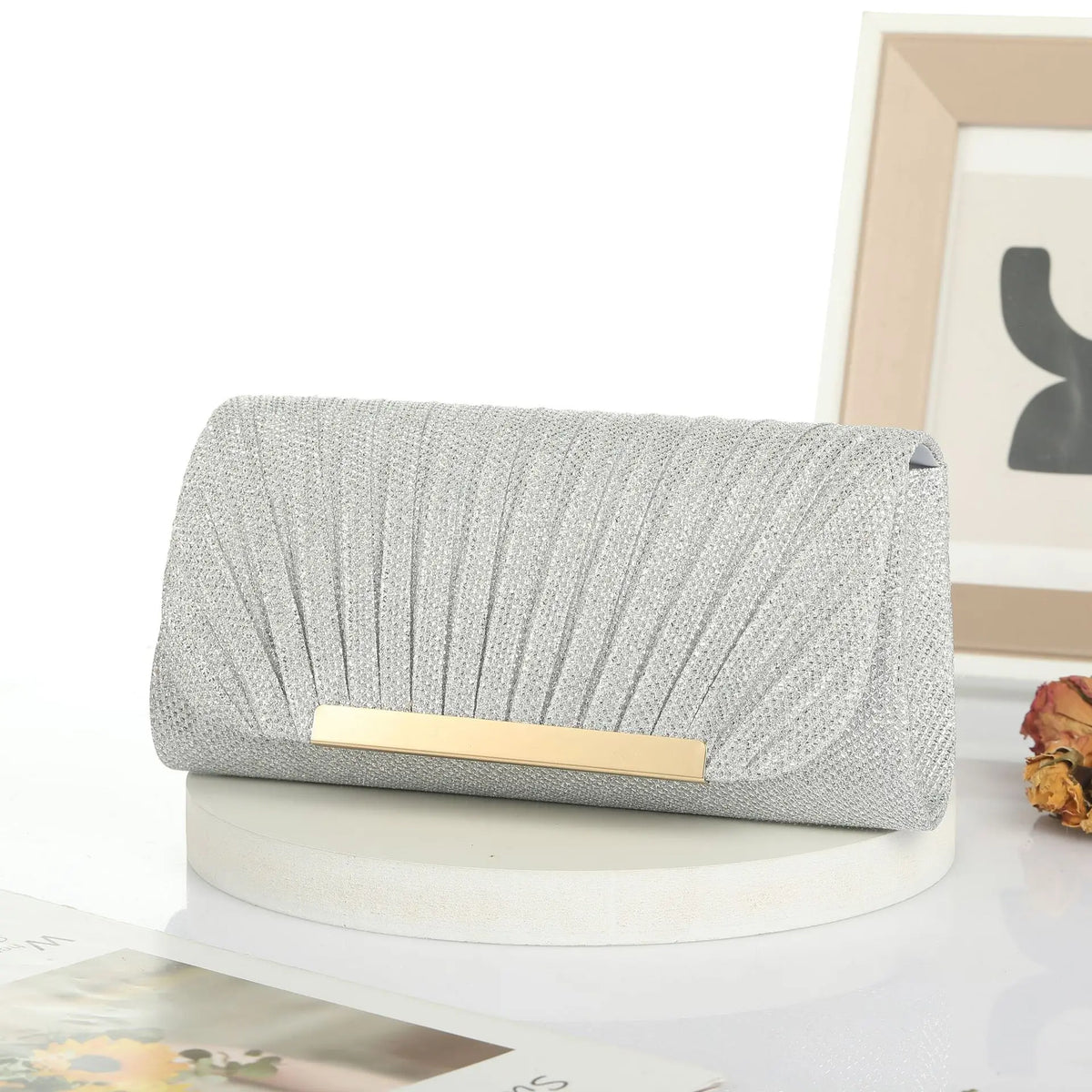 ✧ Shimmer Evening Clutch