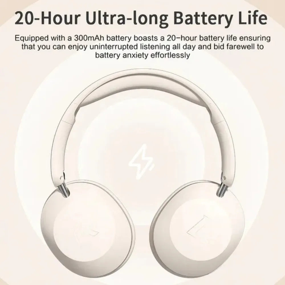 ⌁ Foldable Wireless & Wired Headphones