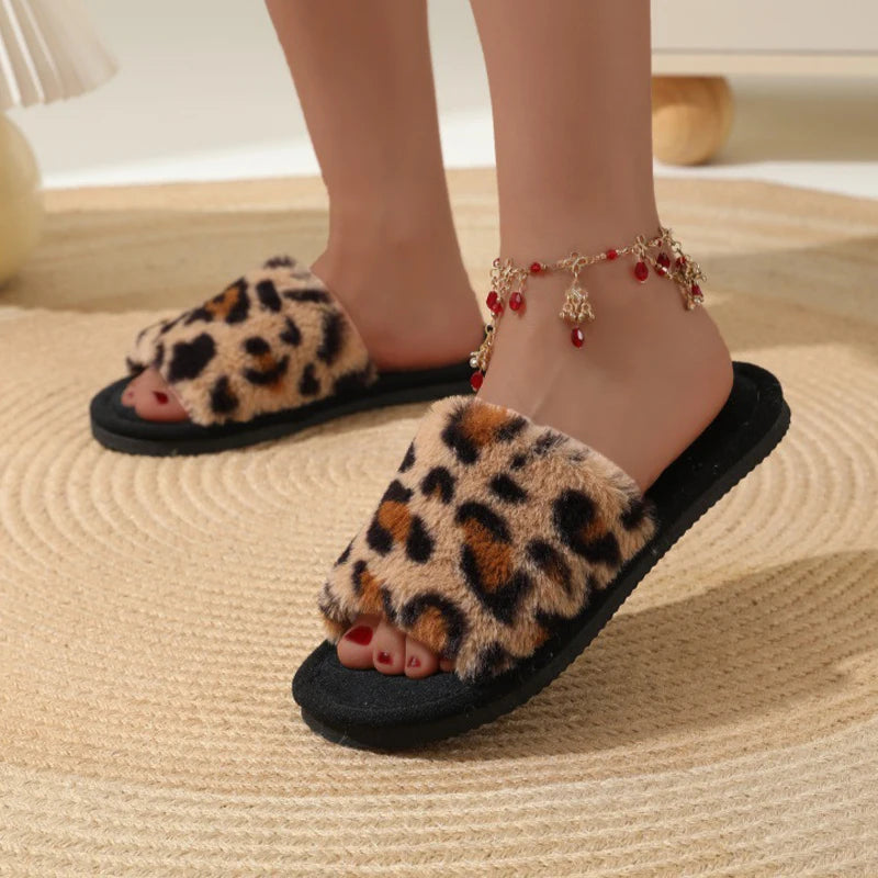 ☁ Plush-Lined EVA House Slippers