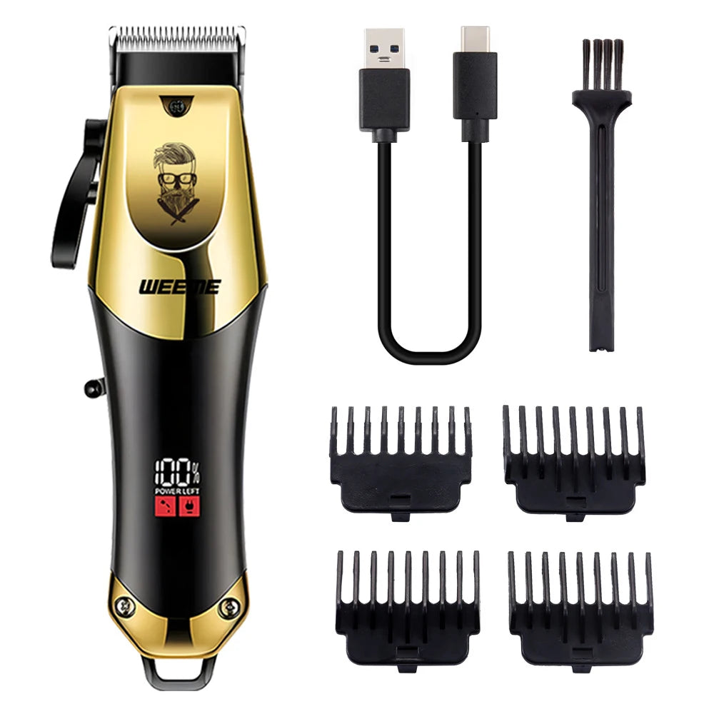 ✦ Rechargeable Hair Trimmer & Grooming Kit