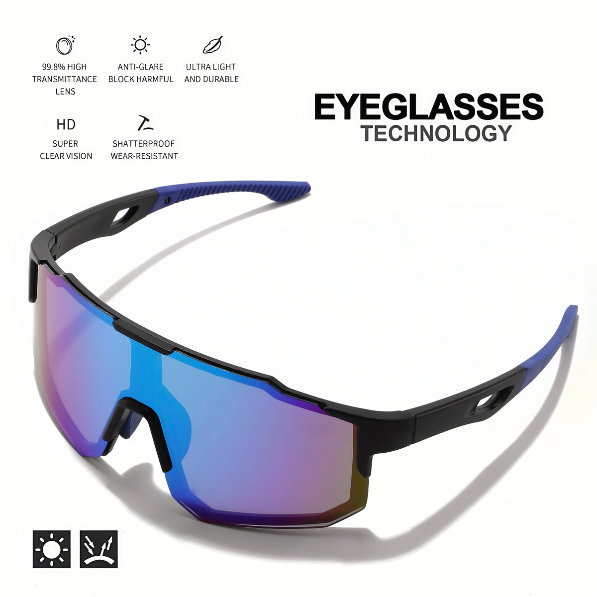 ⟡ Wraparound Sports Sunglasses