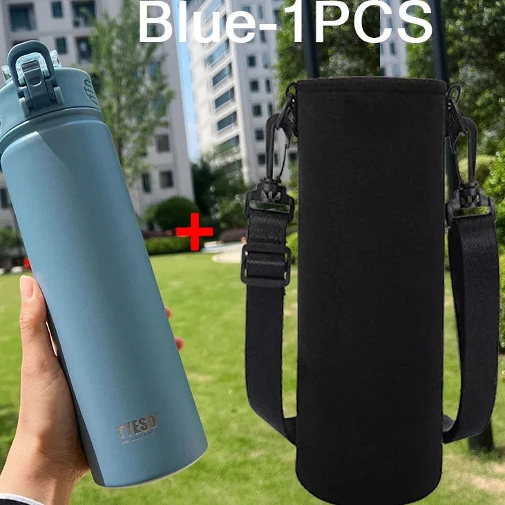 💜 Insulated Stainless Steel Tumbler with Straw — 600ML / 750ML