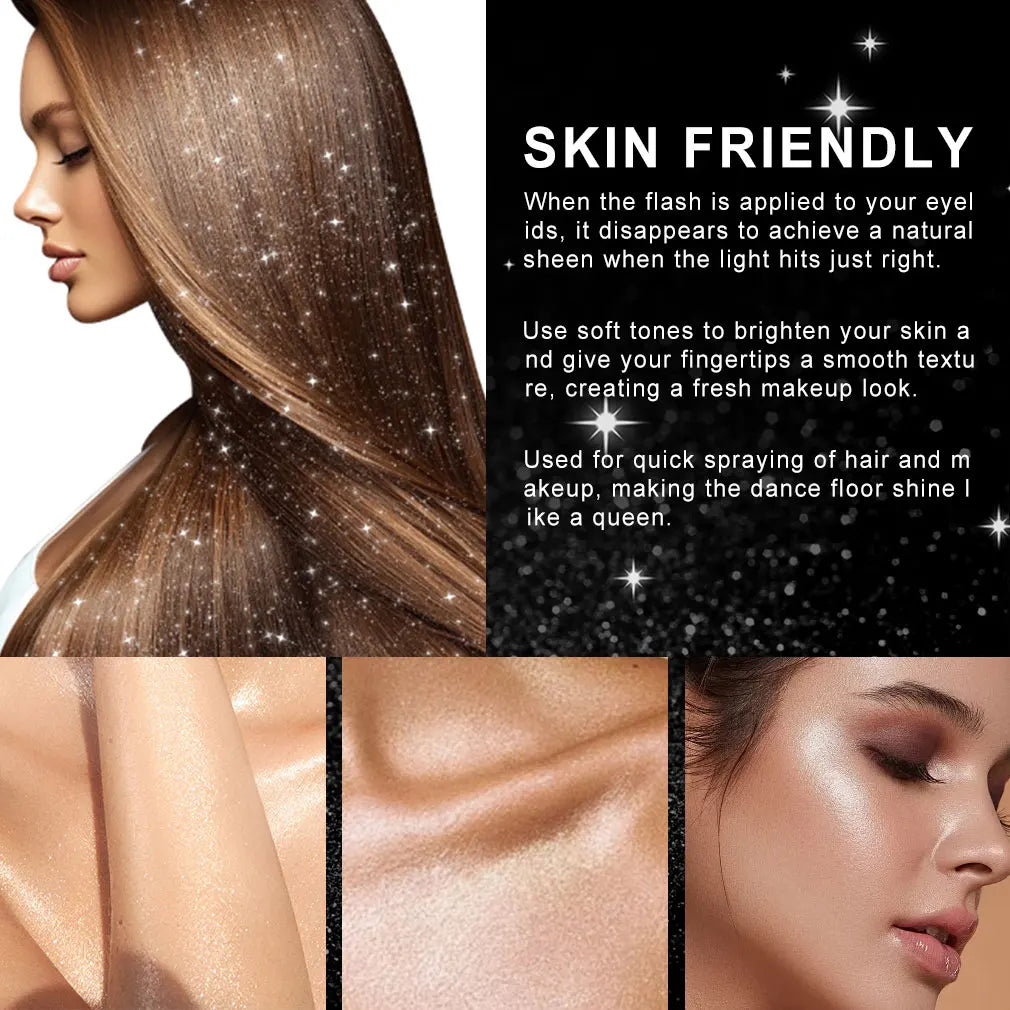 ✦ Body, Hair & Clothing Glitter Spray