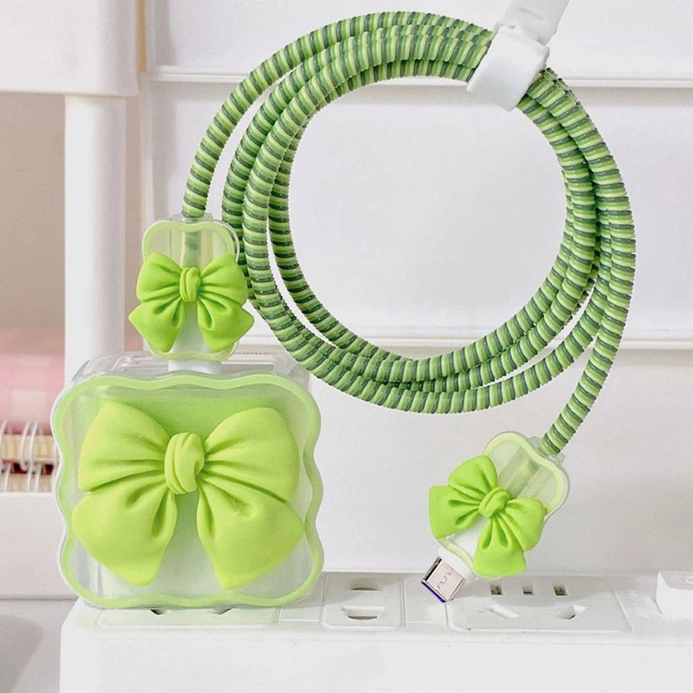 ⟡ Silicone Charger & Cable Organizer