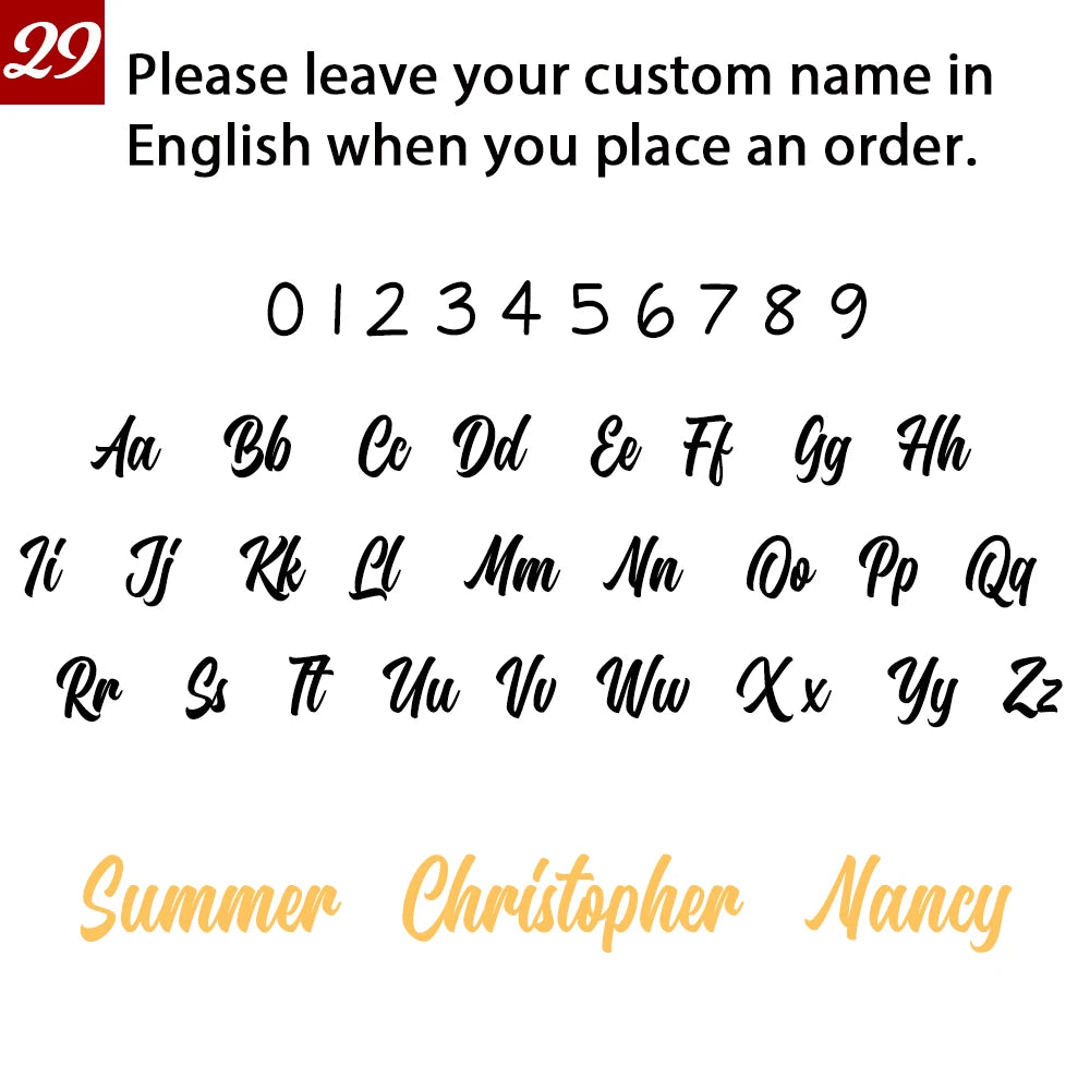 ☆ Custom Name Sparkle Necklace