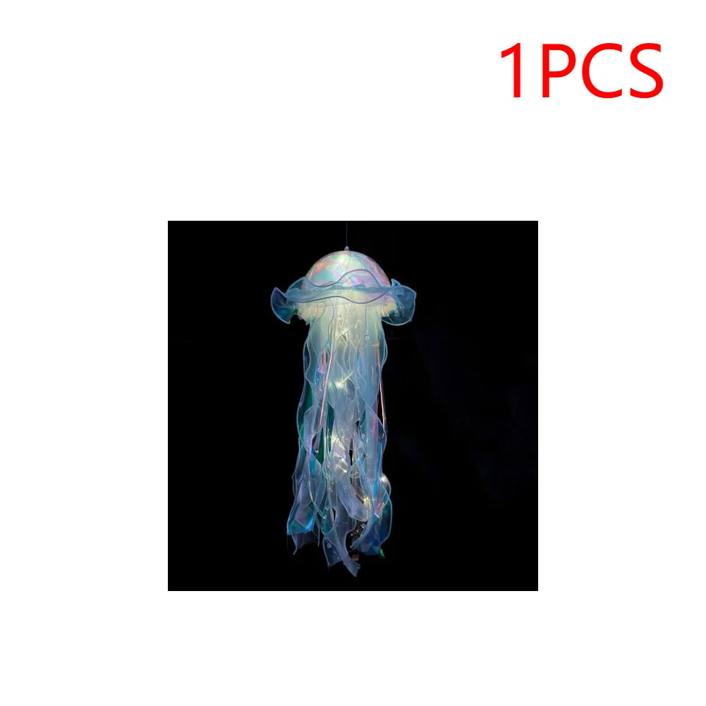🪼 5-Piece Jellyfish LED Night Light Set