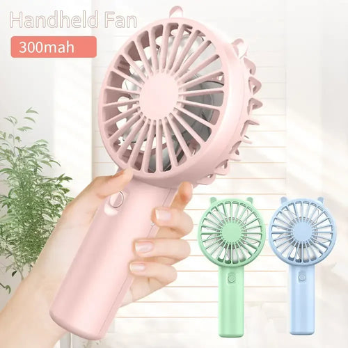 ☼ Mini Rechargeable Handheld Fan