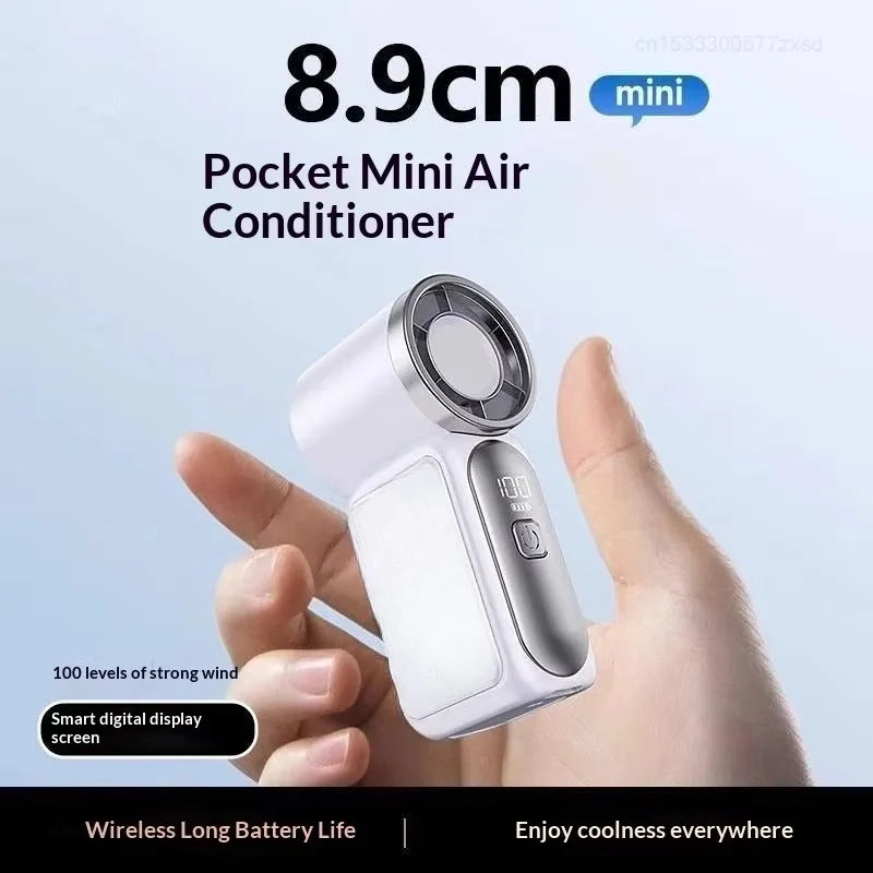 🌀 5W Portable Digital Display Fan