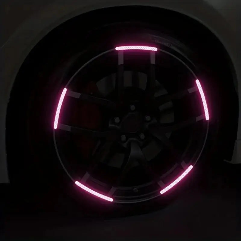 🛞 20-Piece Reflective Rim Stickers