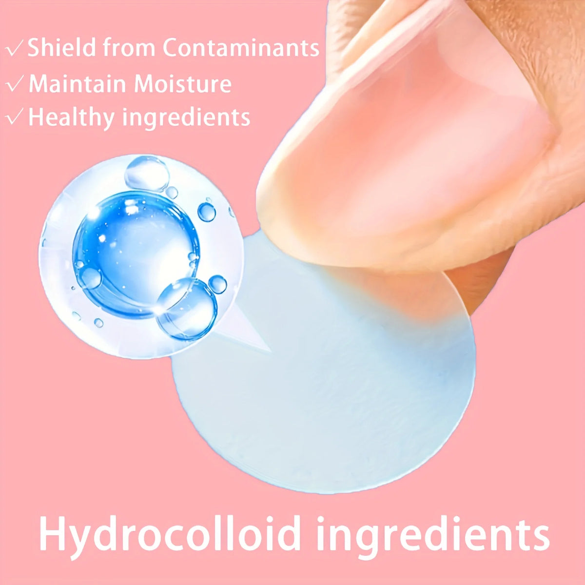 ✧ Hydrocolloid Acne Patches · 800 pcs