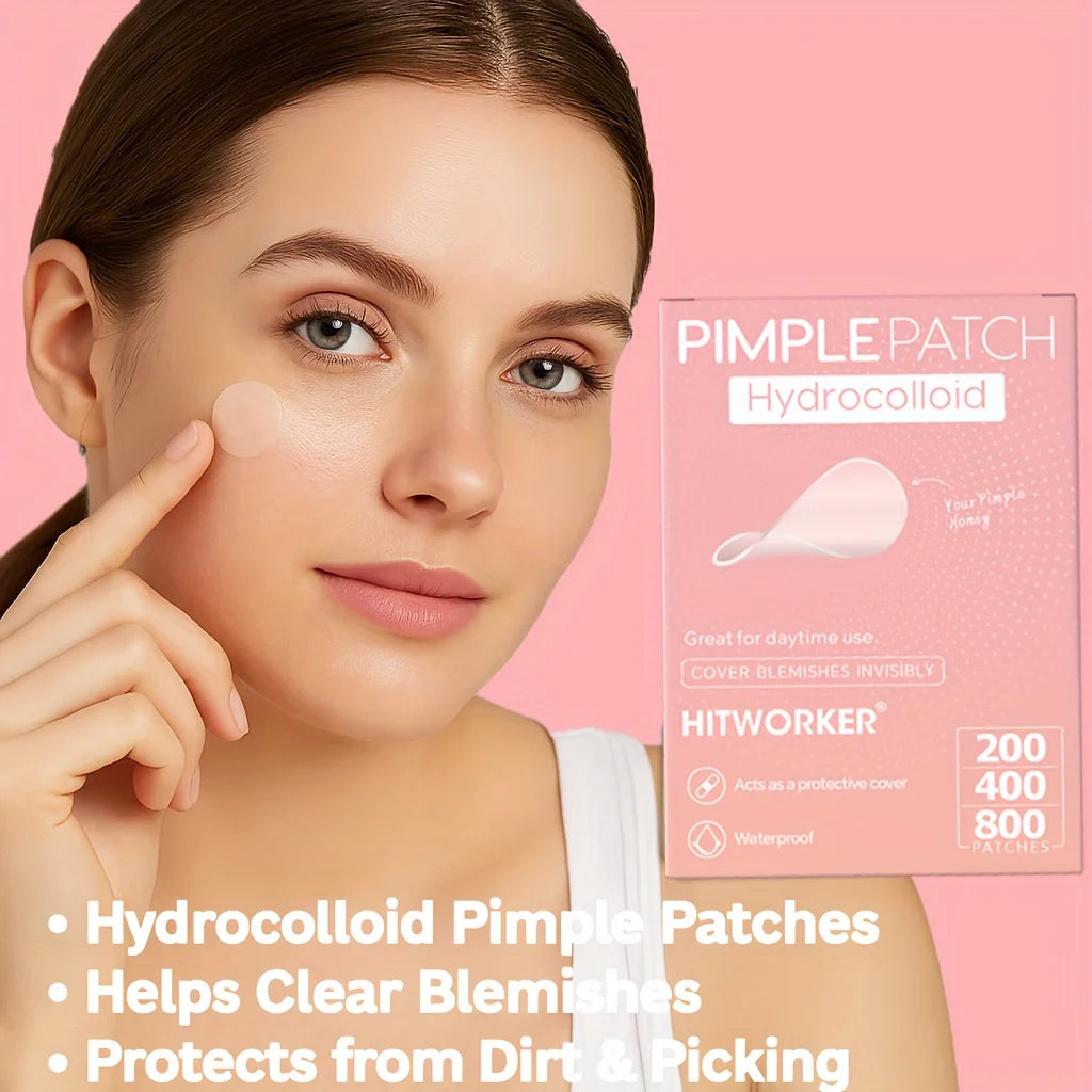 ✧ Hydrocolloid Acne Patches · 800 pcs